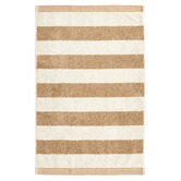 Aura By Tracie Ellis Riviera Stripe Cotton Bathroom Towels