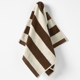 Aura By Tracie Ellis Riviera Stripe Cotton Bathroom Towels