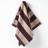Aura By Tracie Ellis Riviera Stripe Cotton Bathroom Towels