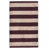 Aura By Tracie Ellis Riviera Stripe Cotton Bathroom Towels