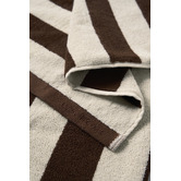 Aura By Tracie Ellis Riviera Stripe Cotton Bathroom Towels