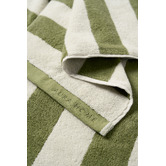 Aura By Tracie Ellis Riviera Stripe Cotton Bathroom Towels