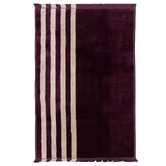 Aura By Tracie Ellis Palma Stripe Australian Cotton Bathroom Towels