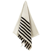 Aura By Tracie Ellis Palma Stripe Australian Cotton Bathroom Towels