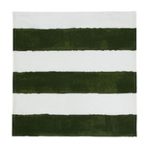 Aura By Tracie Ellis Riviera Stripe Cotton &amp; Linen Napkins