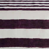 Aura By Tracie Ellis Riviera Stripe Cotton &amp; Linen Tablecloth
