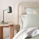 Aura By Tracie Ellis Chambray Fringe Linen &amp; Cotton Quilt Cover
