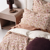 Aura By Tracie Ellis Mulberry Oasis Cotton Quilt Cover