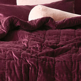 Aura By Tracie Ellis Luxury Cotton Velvet Coverlet