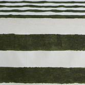 Aura By Tracie Ellis Riviera Stripe Cotton &amp; Linen Tablecloth