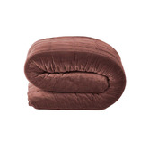Aura By Tracie Ellis Luxury Cotton Velvet Coverlet