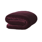 Aura By Tracie Ellis Luxury Cotton Velvet Coverlet