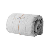 Aura By Tracie Ellis Chambray Linen &amp; Cotton Coverlet