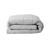 Aura By Tracie Ellis Chambray Linen &amp; Cotton Coverlet