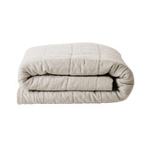 Aura By Tracie Ellis Chambray Linen &amp; Cotton Coverlet