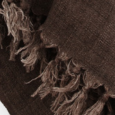 Aura By Tracie Ellis Arles European Flax Linen Single Throw