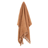 Aura By Tracie Ellis Arles European Flax Linen Single Throw