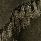 Aura By Tracie Ellis Arles European Flax Linen Single Throw