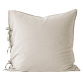 Aura By Tracie Ellis Maison Vintage Flax Linen &amp; Cotton European Pillowcase