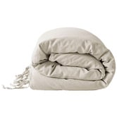 Aura By Tracie Ellis Maison Vintage Flax Linen &amp; Cotton Quilt Cover