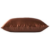 Aura By Tracie Ellis Zara Mulberry Silk &amp; Linen Standard Pillowcase
