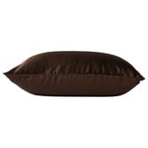 Aura By Tracie Ellis Zara Mulberry Silk &amp; Linen Standard Pillowcase