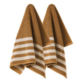 Aura By Tracie Ellis Palma Stripe Cotton Tea Towels
