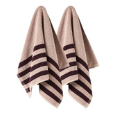 Aura By Tracie Ellis Palma Stripe Cotton Tea Towels