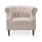 Hyde Park Home Taupe Madeline Tub Chair