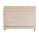 Hyde Park Home Latte Harper Chesterfield Bedhead