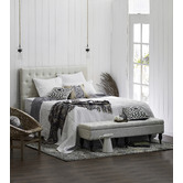Hyde Park Home Off-White Harper Chesterfield Bedhead