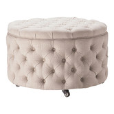 Hyde Park Home Jessica Storage Ottoman