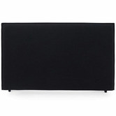Hyde Park Home Black Diablo Bedhead with Slipcover