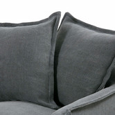 Hyde Park Home Cumulus Premium 3 Seater Cotton Slipcover Sofa