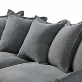 Hyde Park Home Cumulus Premium 3 Seater Cotton Slipcover Sofa