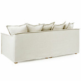 Hyde Park Home Cumulus Premium 3 Seater Cotton Slipcover Sofa
