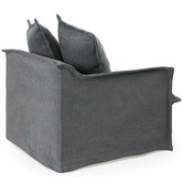 Hyde Park Home Cumulus Cotton Slipcover Armchair