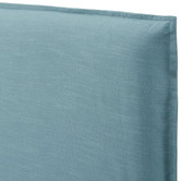 Hyde Park Home Teal Diablo Bedhead with Slipcover
