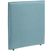 Hyde Park Home Teal Diablo Bedhead with Slipcover