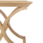 Hyde Park Home Maru Cross Legged Oak Side Table