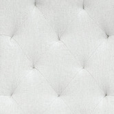 Hyde Park Home Linen White Isla Wingback Rocking Chair