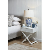 Hyde Park Home 67cm Lola Bird Ceramic Table Lamp