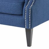 Hyde Park Home Navy Royale Wingback Armchair