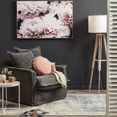 Hyde Park Home Cumulus Cotton Slipcover Armchair