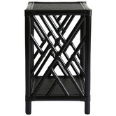 Hyde Park Home Matilda Rattan Side Table