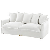 Hyde Park Home Cumulus Premium 3 Seater Cotton Slipcover Sofa