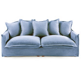 Hyde Park Home Cumulus Premium 3 Seater Cotton Slipcover Sofa