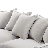 Hyde Park Home Cumulus Premium 3 Seater Cotton Slipcover Sofa
