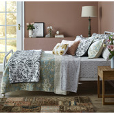 Hyde Park Home Bartholomew Resin &amp; Linen Floor Lamp