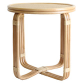 Hyde Park Home Darwin Rattan Side Table